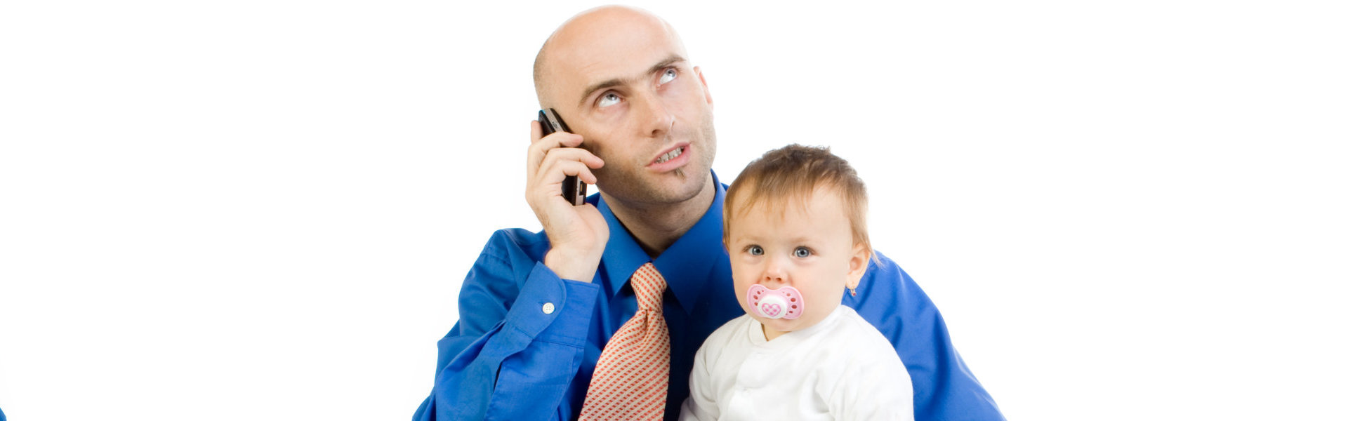 man taking a phone call